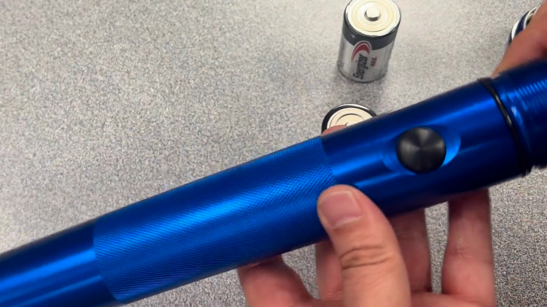 Prepare maglite flashlight for engraving